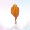 Fish Tank Aquarium Artificial Leaf Plant Decor 3 Pcs Orange 6