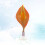 Fish Tank Aquarium Artificial Leaf Plant Decor 3 Pcs Orange 4
