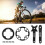 Fahrradkurbelgarnitur, 38T, schmales, breites 11