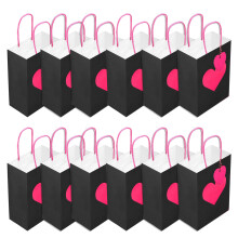 12 stuks elegante hart geschenkzakjes aanwezig zakjes voor