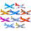 50 Pcs Small Throwing Glider Airplane Outdoor Toy Model 3