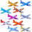 50 Pcs Small Throwing Glider Airplane Outdoor Toy Model 2