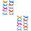 50 Pcs Small Throwing Glider Airplane Outdoor Toy Model 8
