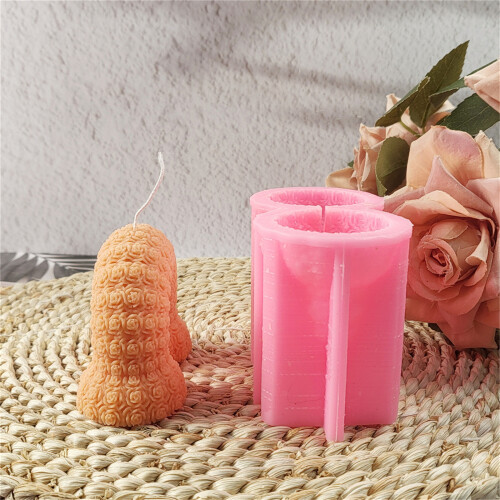 Rose Bridge vorm siliconen mallen kaars schimmel ornament 2