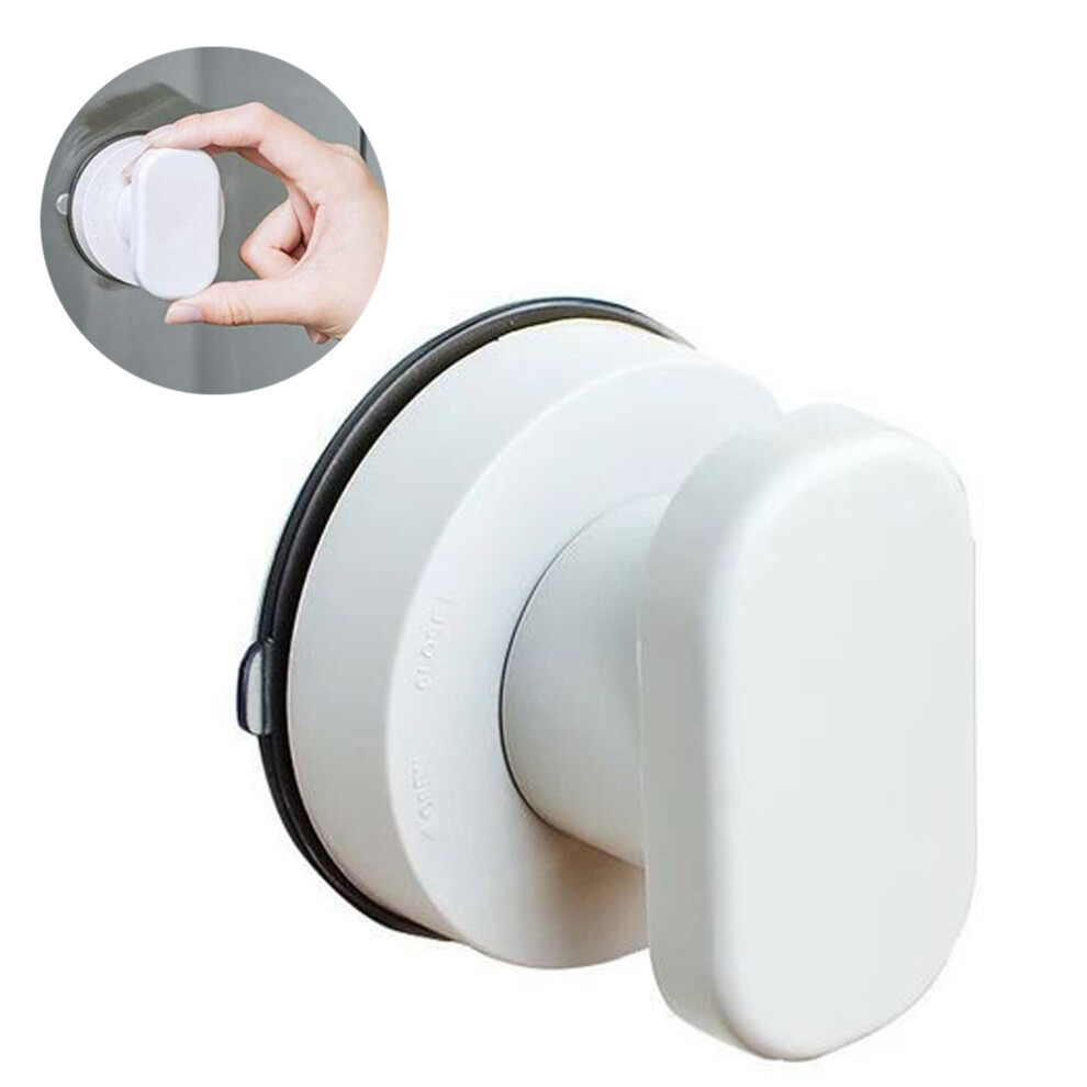 Suction Cup Door Handle For Refrigerator, Glass Door, Bathroom, Shower, And Kitchen Cabinet Handles - Strong Adsorption, Easy Install Uninstall 9198585936324
