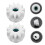 Pack of 2 Rotating Mop Bucket Accessories White Plastic 2