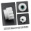 Pack of 2 Rotating Mop Bucket Accessories White Plastic 5