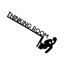 THINKING ROOM Wandsculptuur Ijzeren muuropknoping Decortion voor