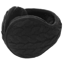Vinterøreværn, pandebånd, justerbart design, varmt strikket materiale, unisex vinterøreværn med superbløde og varme, kabelstrikkede,