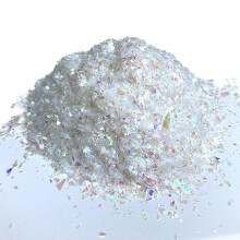 False Snow, 300g/10.5oz Plastic Artificial Snow, Realistic Snowflakes Decorating, DIY for Christmas Party, Gift Filler
