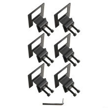 Stable metal mattress holder for stable sleep, 6 pieces