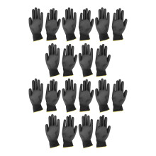 10 Paar Arbeitshandschuhe PU-beschichtet