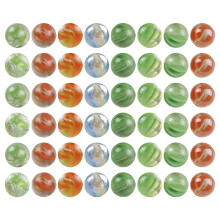 200 Pcs Glass Ball Toy For Fish Tank Marble Decor