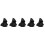 5Pcs Halloween Medieval Witch Cosplay Hat Prop 9