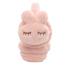 Scaldaorecchie per il freddo, paraorecchie caldi e antivento in morbido peluche con comodi paraorecchie in pelliccia sintetica leggera per donne e