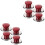 8 Pcs Whistling Tea Kettle Knob Replacement Lid Cover Handle 5