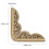 2 Pieces Folder Corner Protector Books Decor Supply Protectors 10