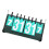 Φορητός αναδιπλούμενος πίνακας αποτελεσμάτων για πολλαπλά αθλήματα, η καθαρή 3