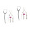 2 Sets Mini Doctor Tools With Stethoscope And Syringe For Doll House 10