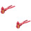 2 Pcs Snowman Shape Outdoor Play Random Color 6