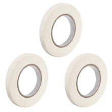 Masking Tape Painter's Tape Rolls 10 mm 0.4 Inch Width 20 m 21 Yards White Pack of 3 Ref: 9884