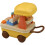 3 Sets Mini Ice Cream Van Model Small Dessert Toy House Decor 2