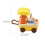 3 Sets Mini Ice Cream Van Model Small Dessert Toy House Decor 4