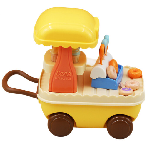 3 Sets Mini Ice Cream Van Model Small Dessert Toy House Decor 2