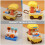 3 Sets Mini Ice Cream Van Model Small Dessert Toy House Decor 6