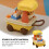 3 Sets Mini Ice Cream Van Model Small Dessert Toy House Decor 11