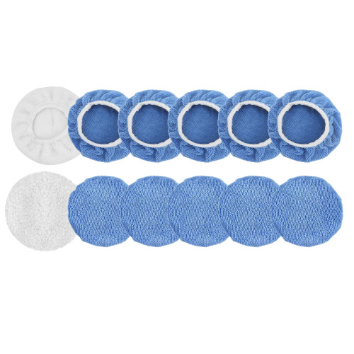 12 Packungen Auto Polierer Waxer Pad Motorhaube 1