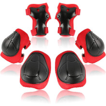 Safety First: Protective Gear Set For Little Athletes, Including Knee Pads, Elbow Pads, And Wrist Guards, Durable And Adjustable For Skateboarding And