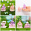 2St Plastic Miniatuur Landschap Voor Bonsai Decor 10