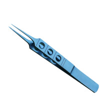 Stainless Steel Eyelid Tweezers 11cm-Straight platform