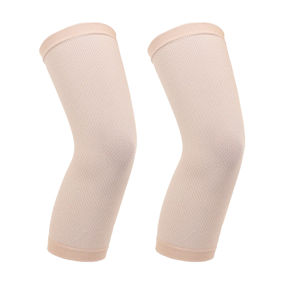 Flexible Bamboo Knee Sleeve, Compression Support Brace for Improved Circulation, Recovery, Arthritis Joint Pain Relief, Charcoal Elastic Warm Knee Bra