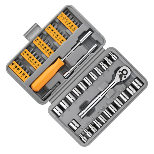 Professional  1/4Inch Drive Hexagonal Sockets and Bits Set