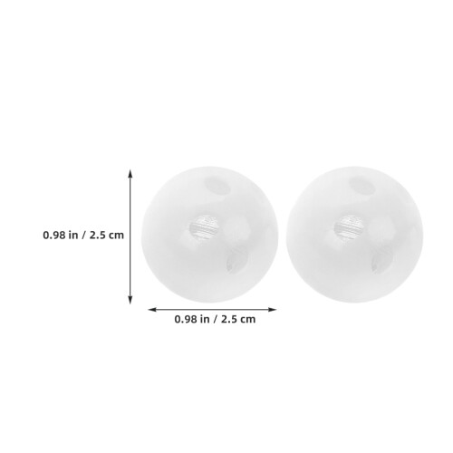 100 Pièces Inserts De Billes À Grelot 24 Mm Pour Réparation Peluches 2