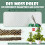 Plastic Mesh for Plant Support Rust-resistant DIY Moss Poles 7
