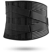 Ultimate Lumbar Ally, cintura di supporto per la schiena con design antiscivolo e rete traspirante per le avventure di tutti i giorni, cinghie