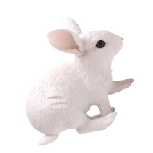 4 Pezzi Coniglio In PVC Animale Simulato Decorativo
