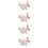 4 Pezzi Coniglio In PVC Animale Simulato Decorativo 9