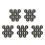 50 Pcs Arrow Changing Tricks Close Props Accessory 4