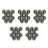 50 Pcs Arrow Changing Tricks Close Props Accessory 10