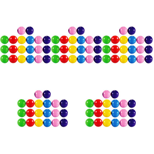 100 Pcs Small Colorful Hollow Activity Balls For Fun Games 2