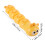 Twisting Toy Caterpillar Yellow Plastic 1pack Wind Up Moving 2