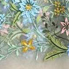 Lace Fabric Beige for Dresses, Skirts, and Home Decor
