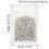 50/500 Pieces Irregular Shaped Rhinestones-Micro zirconium hors 2