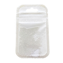Gold Silver Nail Caviar Beads Metal Mini Nail-0.4MM silver