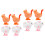 8 Pcs Wind-Up Plush Animal Clockwork Walking Toys 6