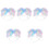 5 Sets Diy Craft Hangende Hoofdtooi Kleur 5